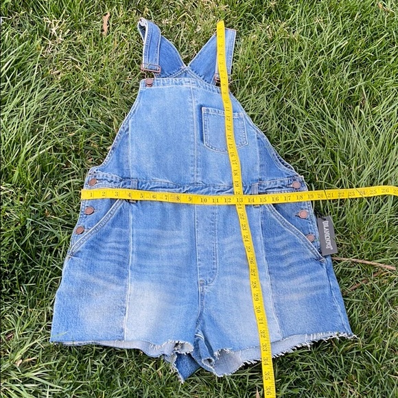 🌺 BLANK-NYC; BNWT Denim Kingpin Shortall; Sz. W32 - Picture 16 of 16